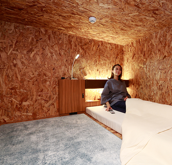 広々カプセルユニット